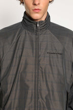 Checkered Zip-Up Jacket