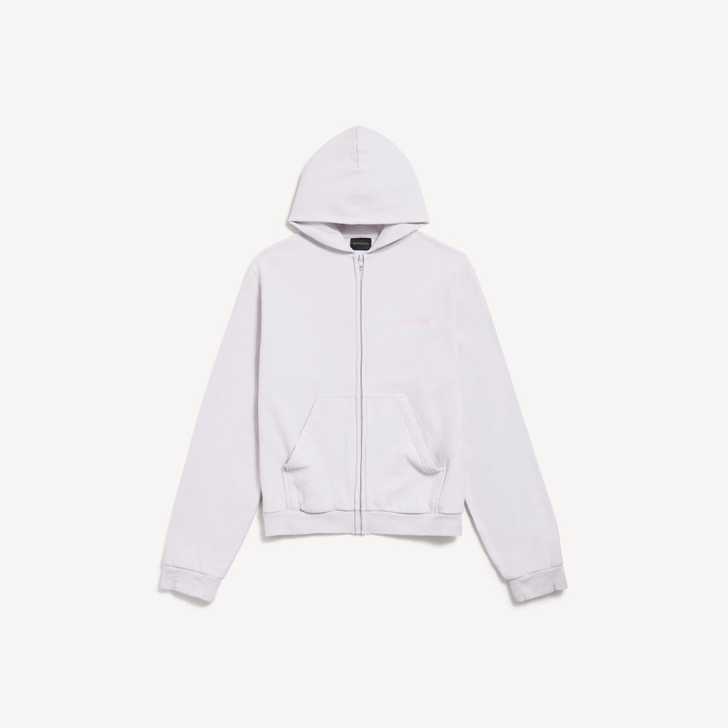 Back Zip-up Hoodie Regular Fit