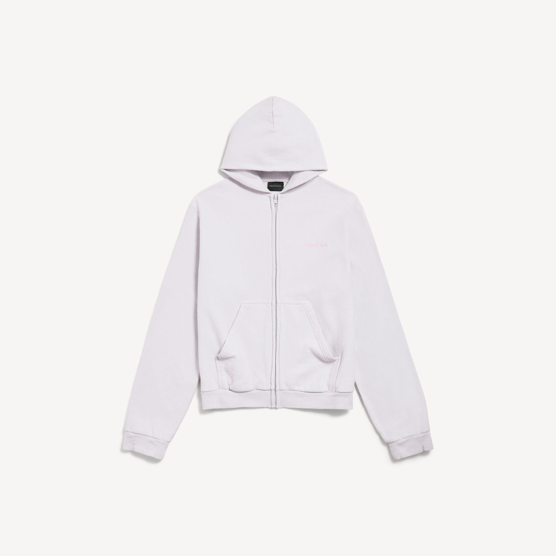 Back Zip-up Hoodie Regular Fit