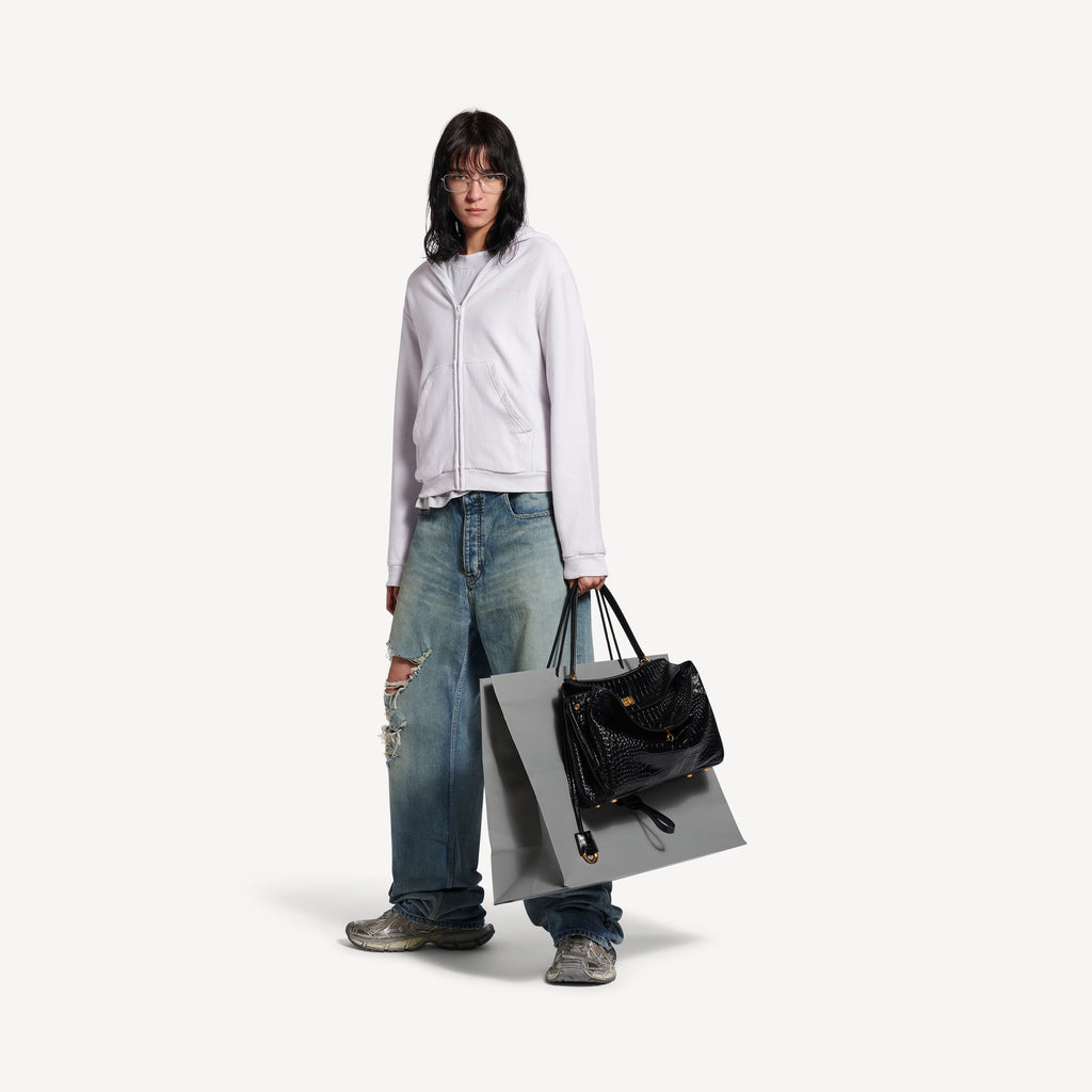 Back Zip-up Hoodie Regular Fit