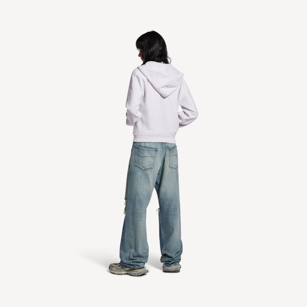 Back Zip-up Hoodie Regular Fit