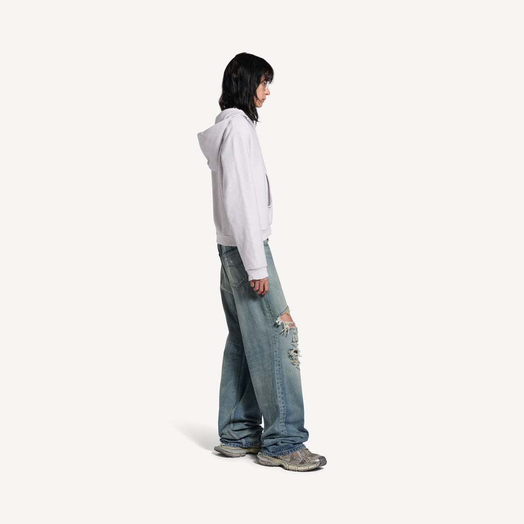 Back Zip-up Hoodie Regular Fit