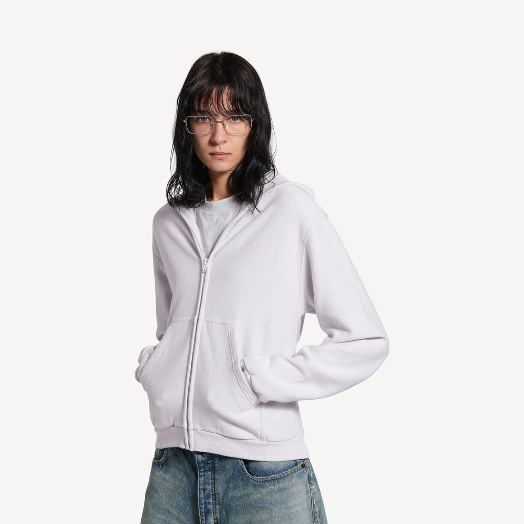 Back Zip-up Hoodie Regular Fit