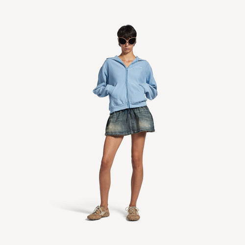 Back Zip-up Hoodie Regular Fit