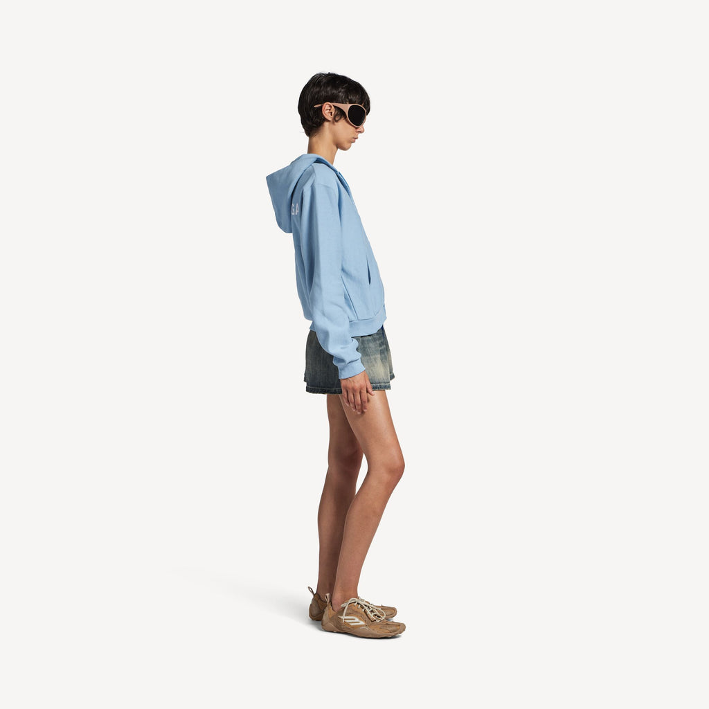 Back Zip-up Hoodie Regular Fit
