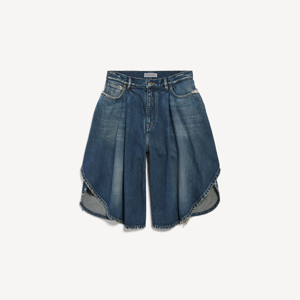 Denim Tulipe Bermuda