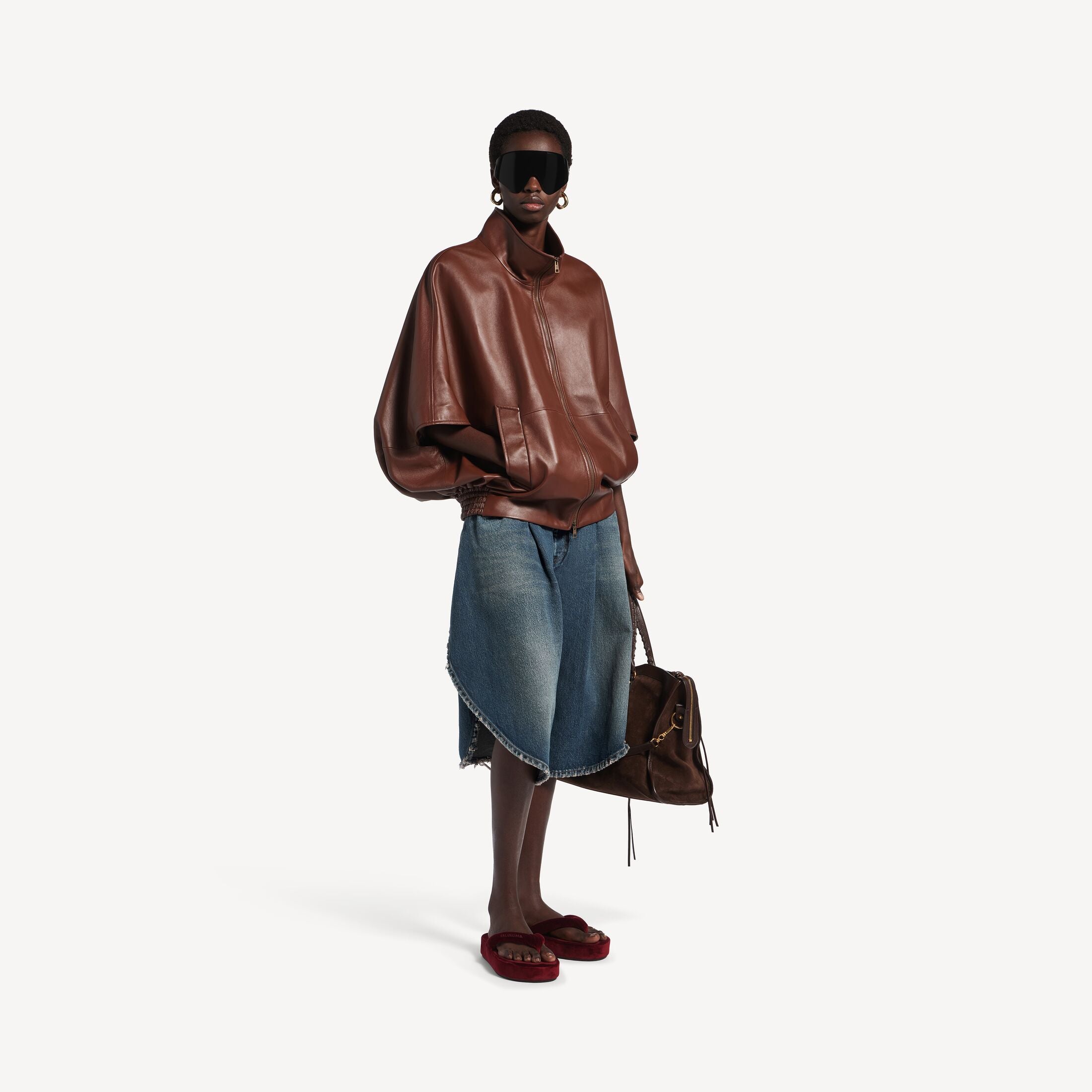 Denim Tulipe Bermuda