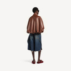 Denim Tulipe Bermuda