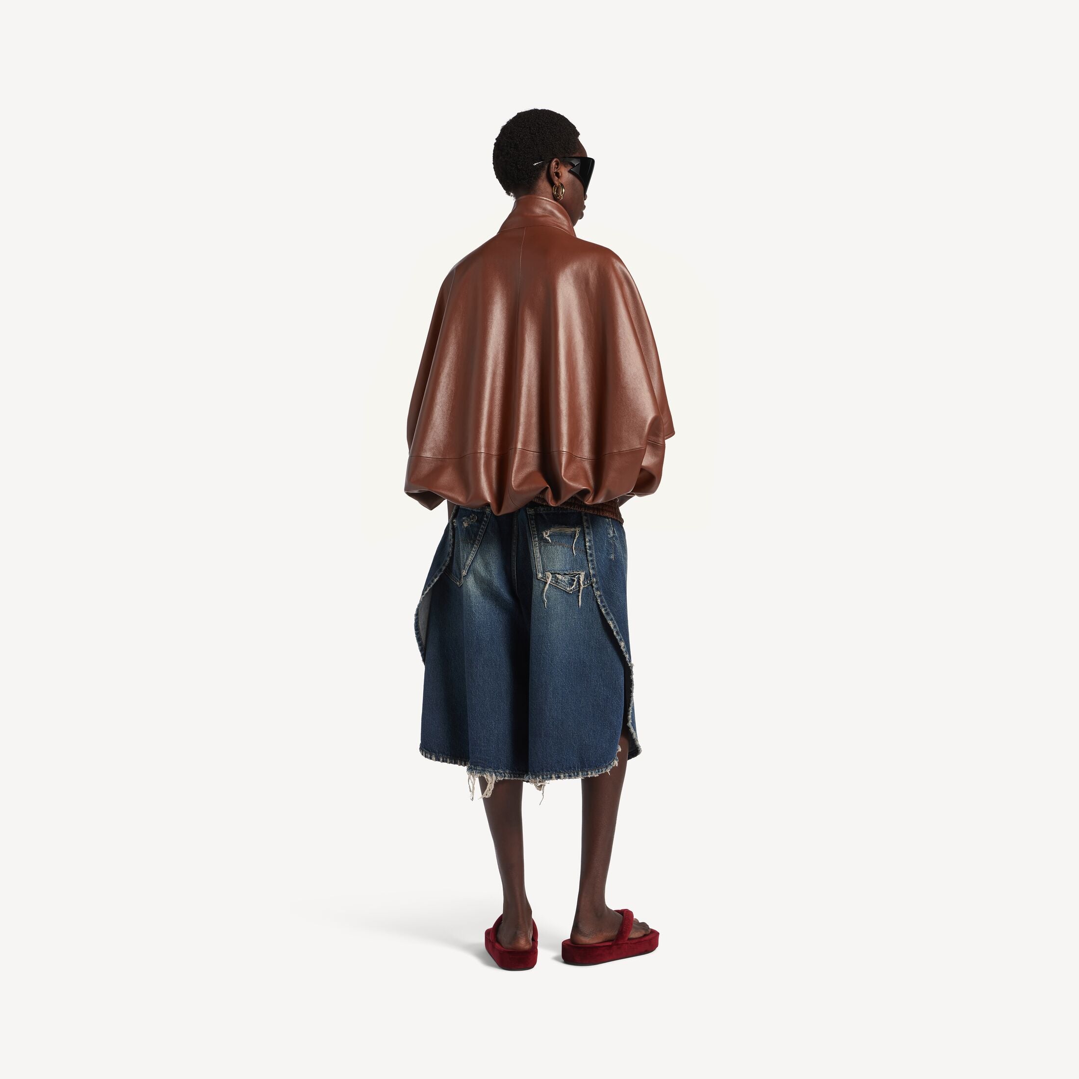 Denim Tulipe Bermuda