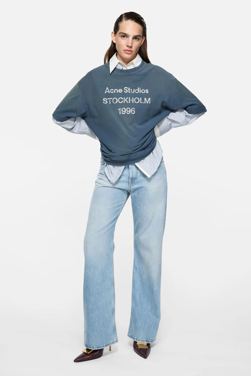 Acne Studios 2021F Light Blue Vintage