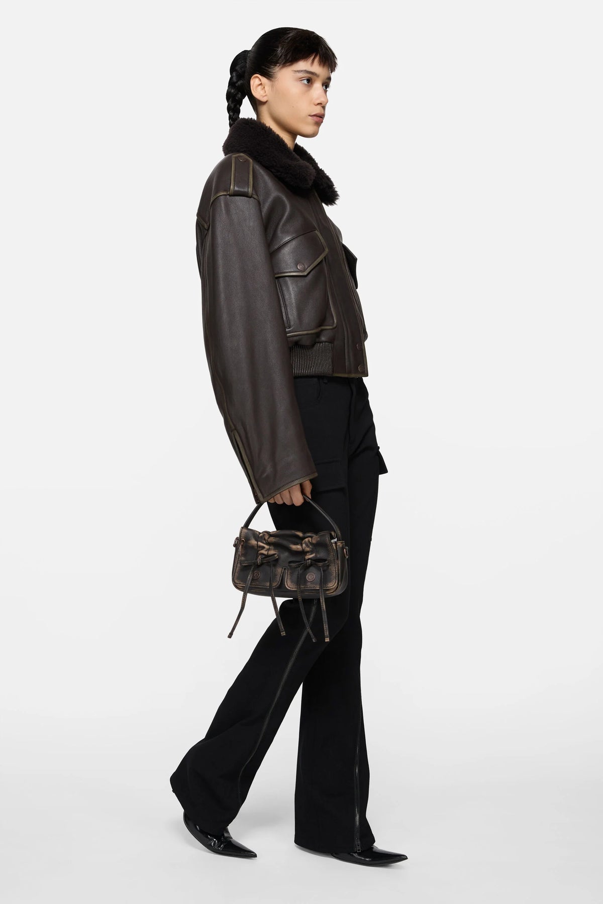 Multipocket Micro Crossbody Vintage