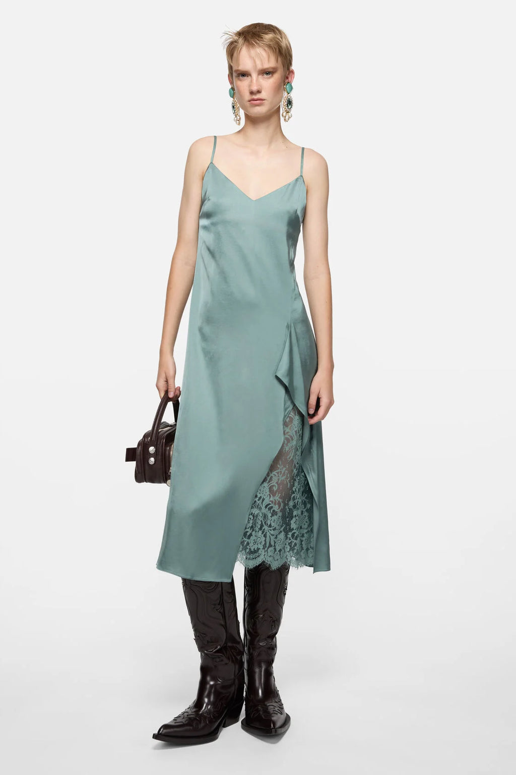 Satin Slip Dress