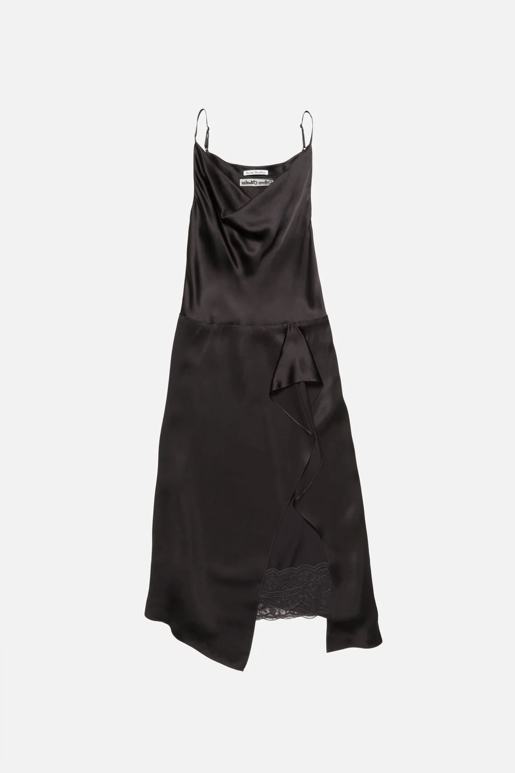 Shiny Satin Slip Dress