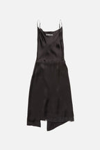 Shiny Satin Slip Dress