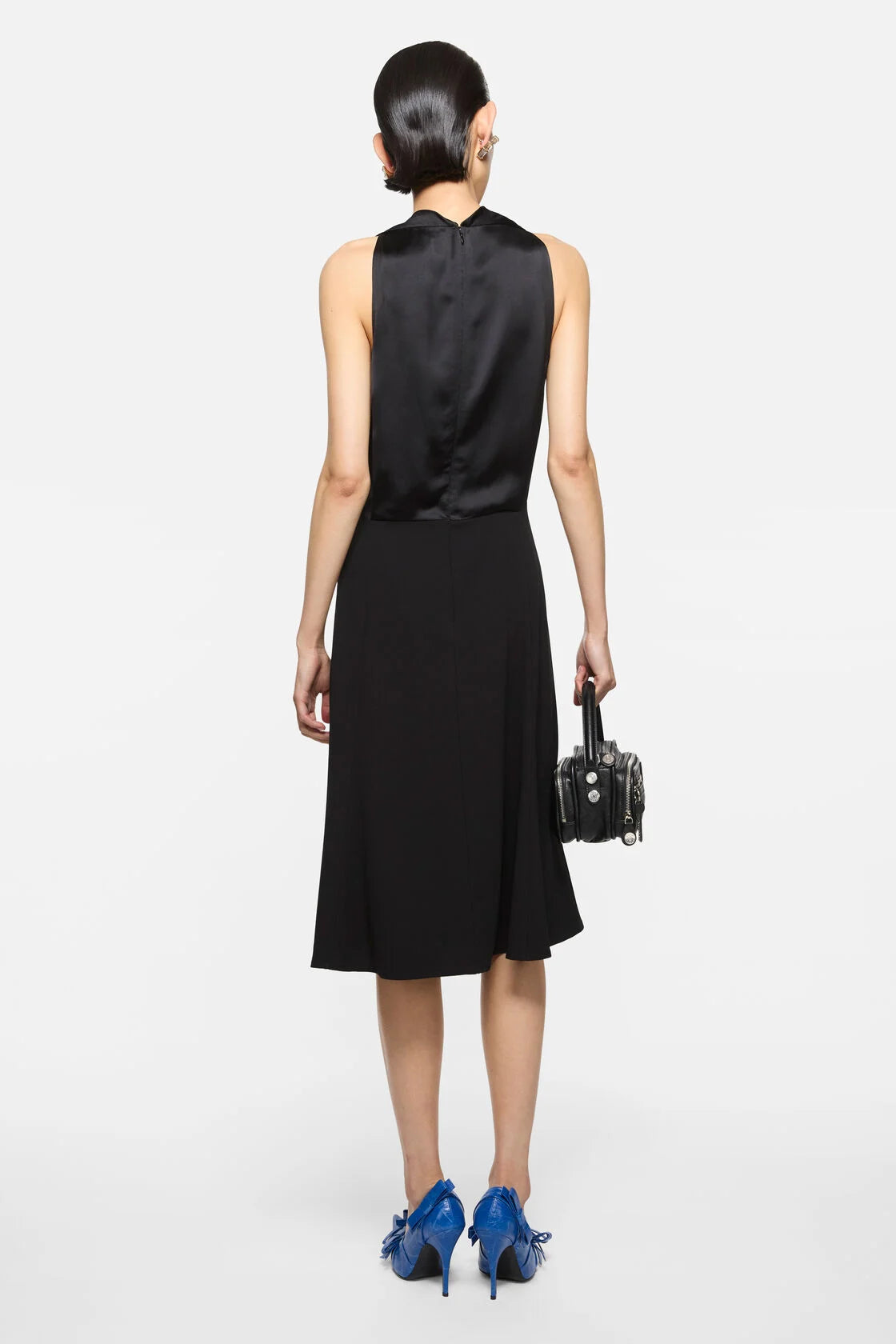 Dalessa Shiny Vis Satin (Black)