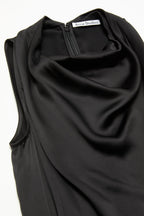 Dalessa Shiny Vis Satin (Black)