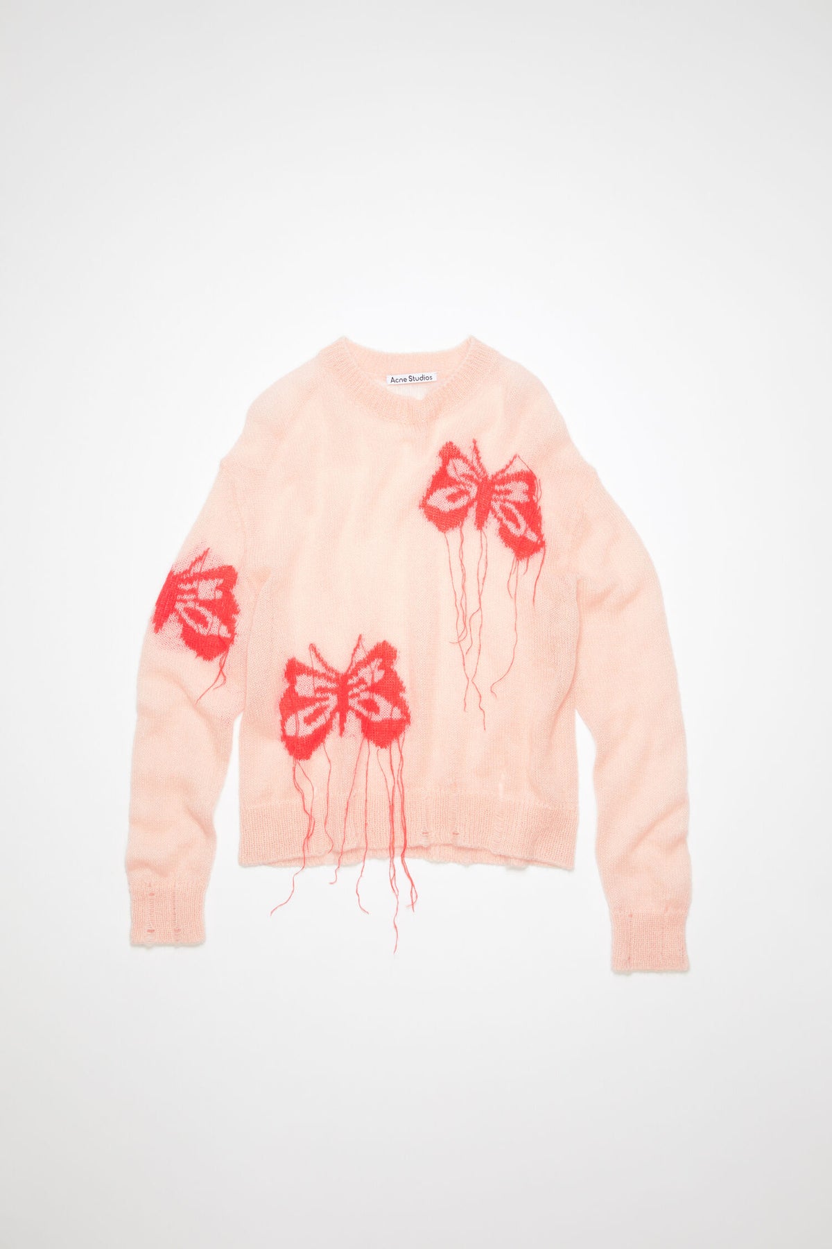 Knit - Pale Pink / Red
