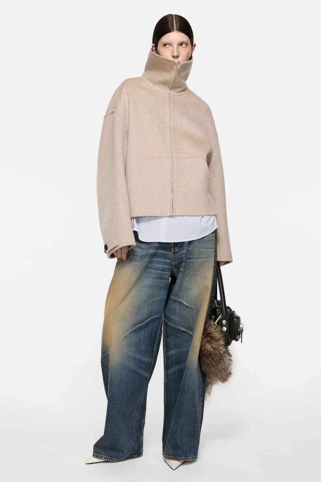 Olemmy Wool Cash Double (Oatmeal Melange)