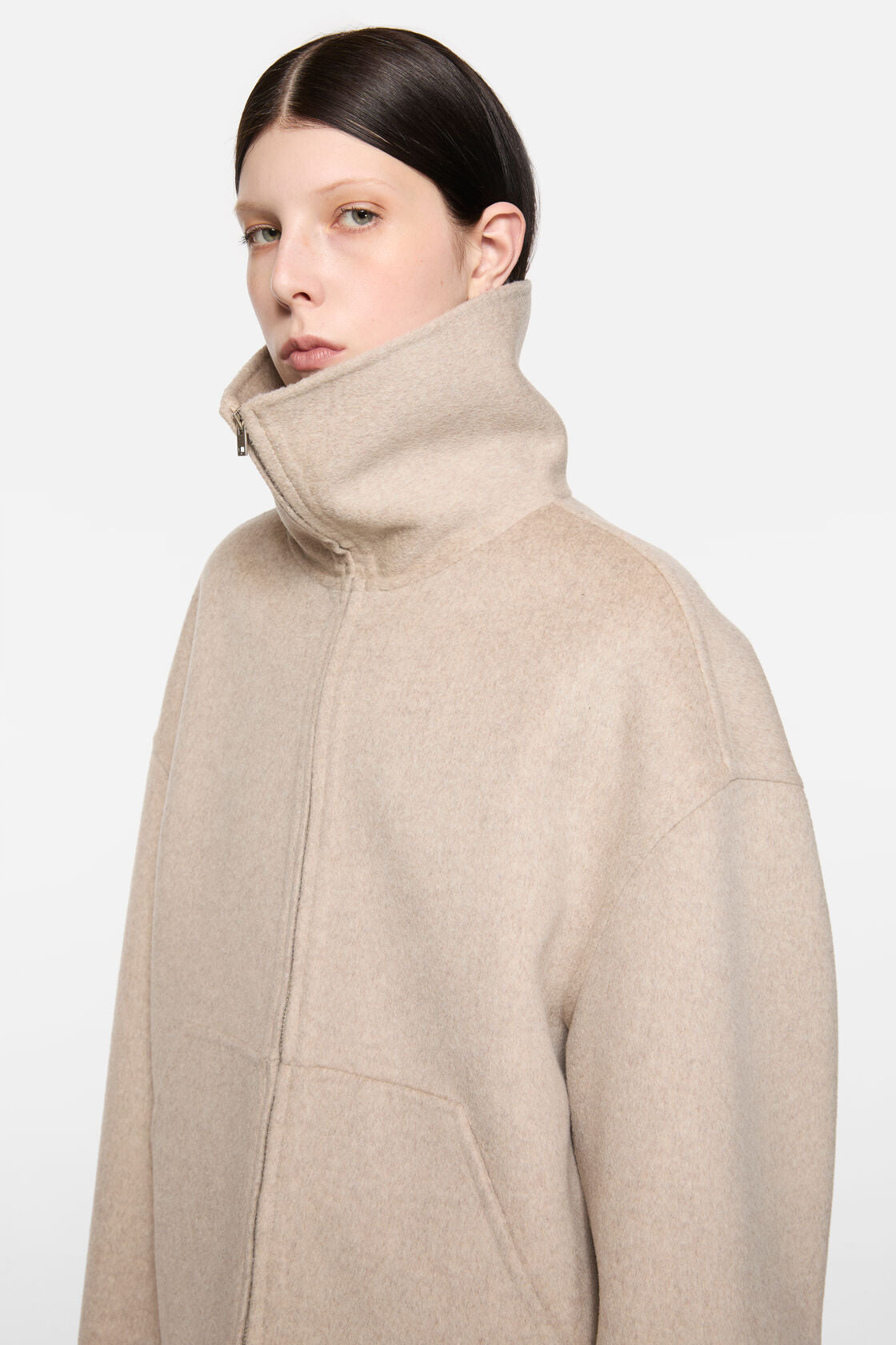 Olemmy Wool Cash Double (Oatmeal Melange)