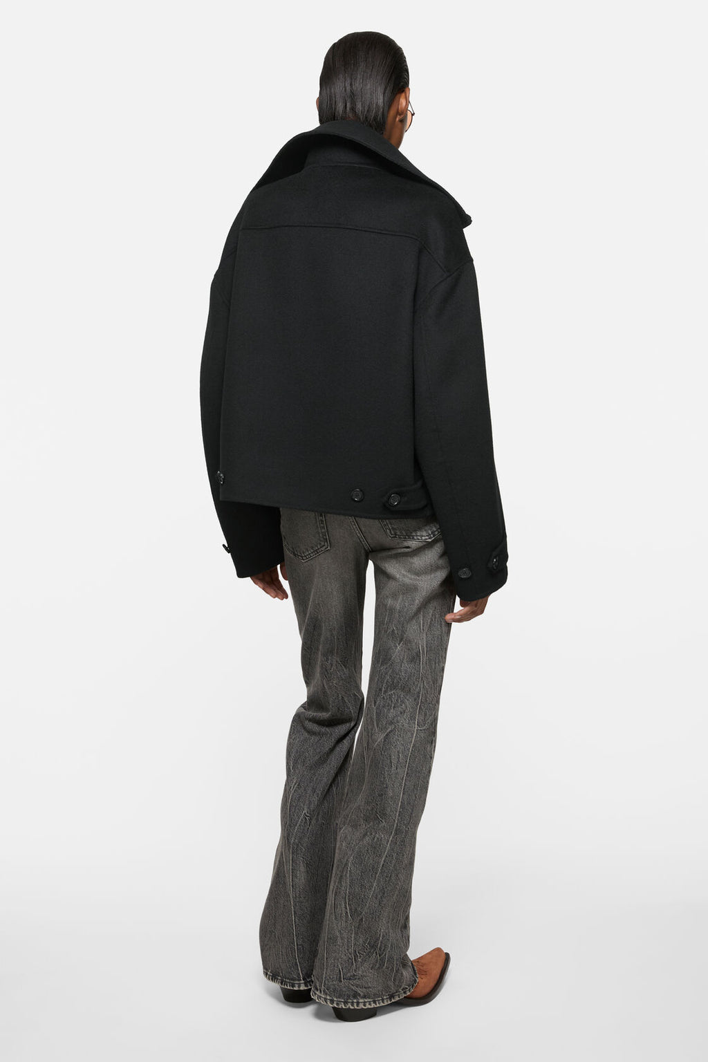 Olemmy Wool Cash Double (Black)