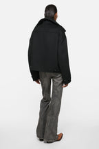 Olemmy Wool Cash Double (Black)