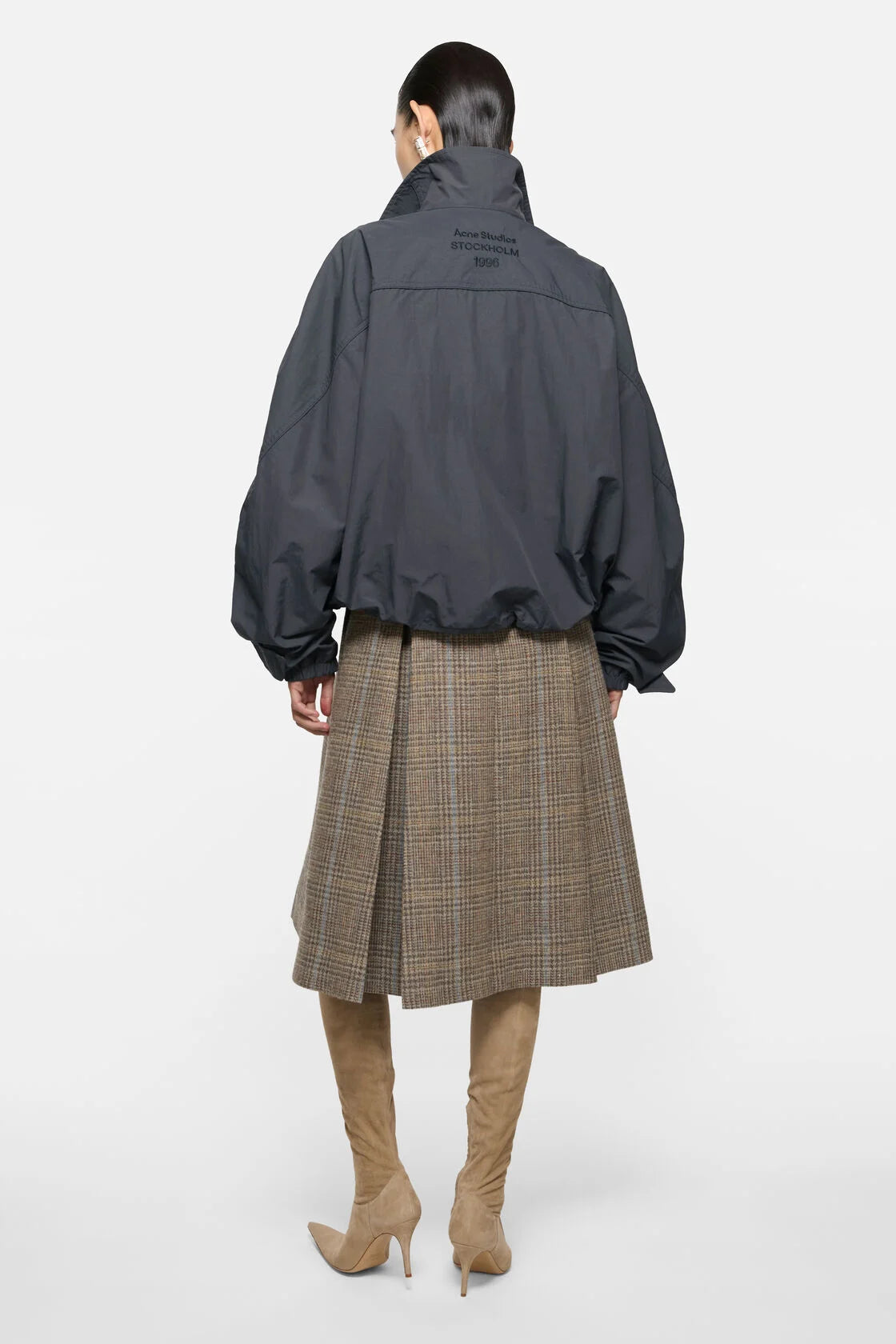 Nylon Logo Jacket
