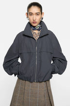 Nylon Logo Jacket