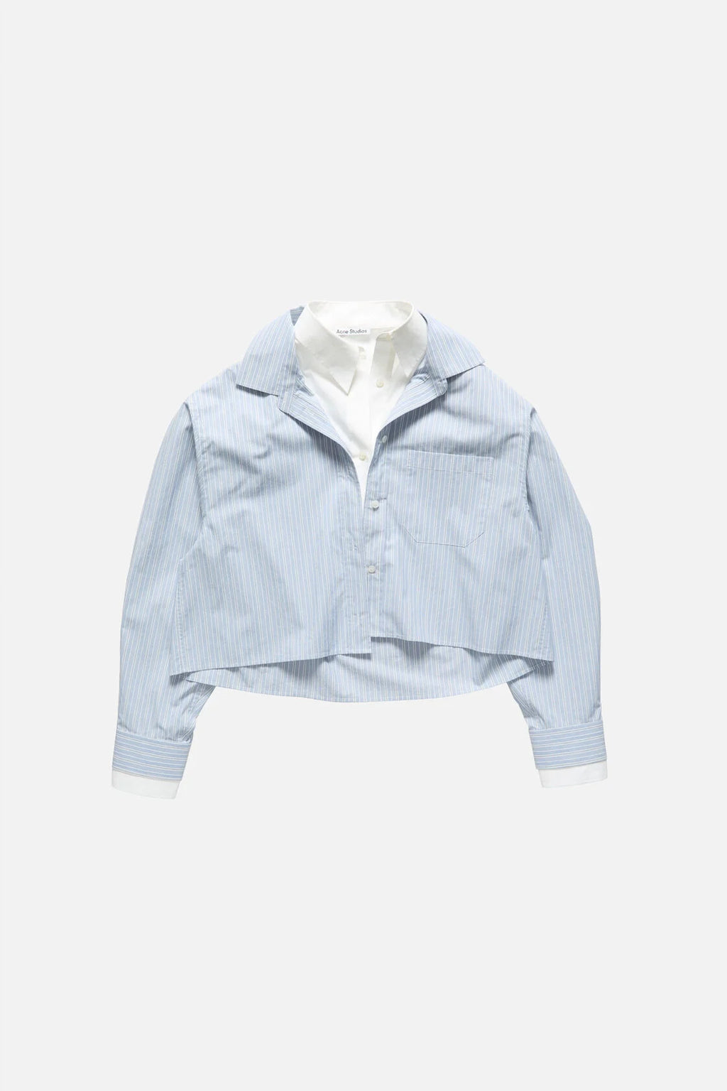 Soubla Striped Shirting (Blue/White)