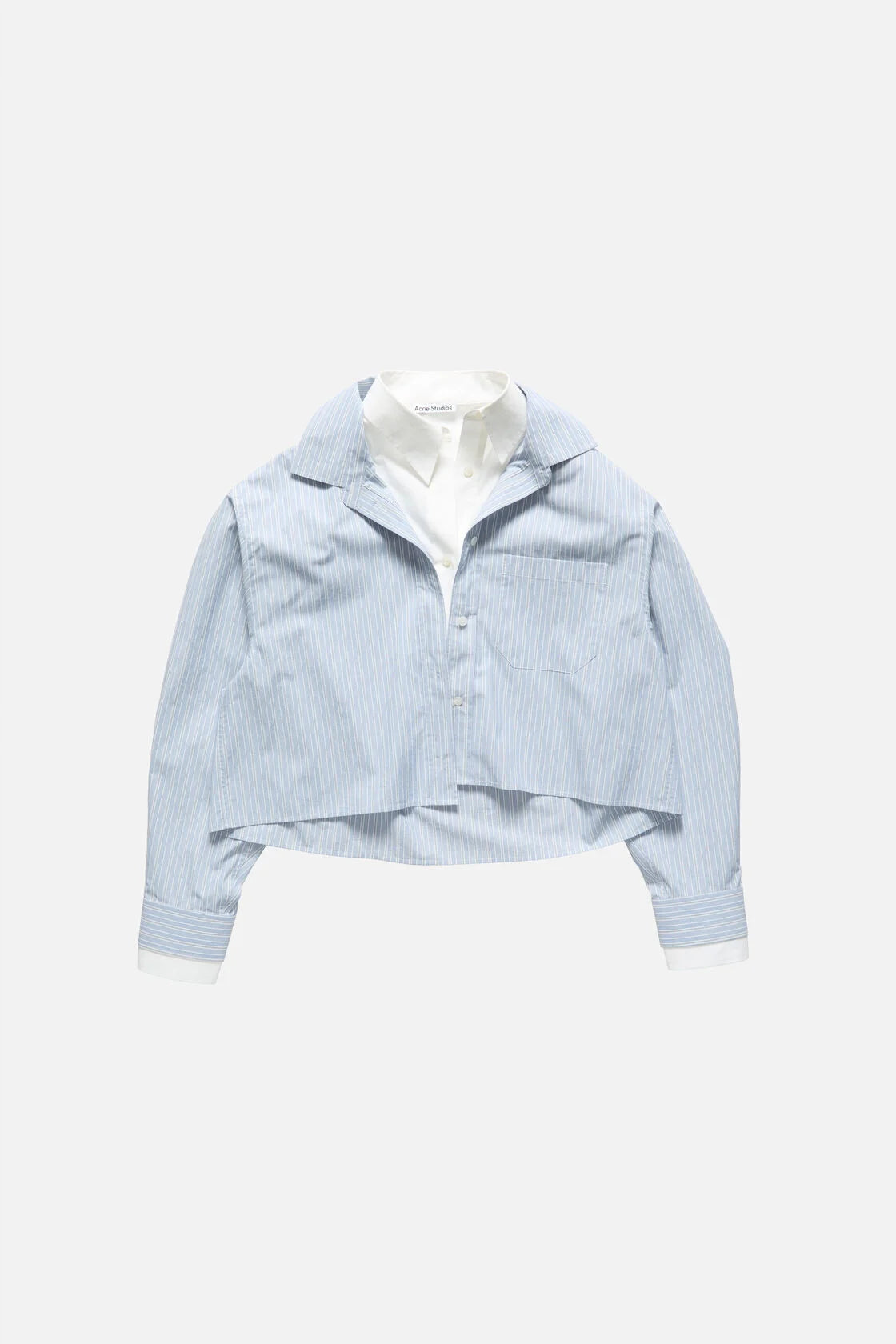 Soubla Striped Shirting (Blue/White)