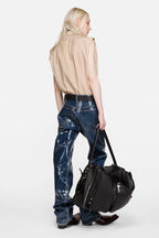 Sleeveless Cotton and Silk Blouse