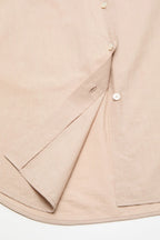 Sleeveless Cotton and Silk Blouse