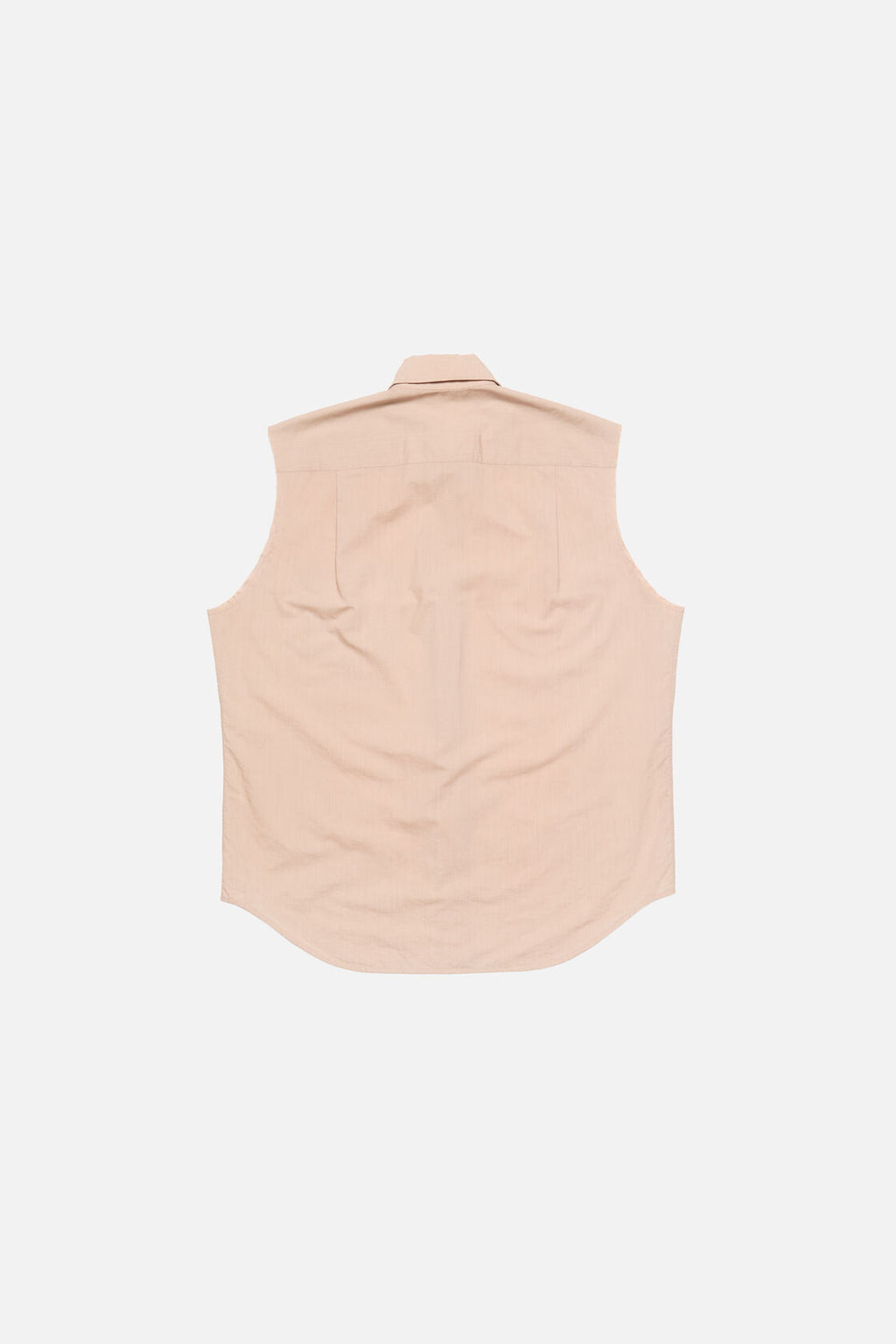 Sleeveless Cotton and Silk Blouse