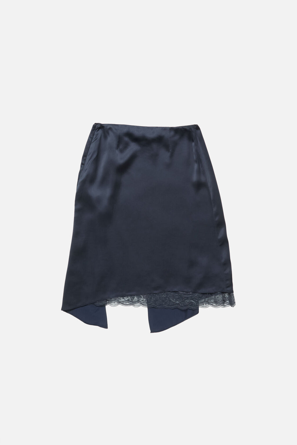 Black Skirt Satin