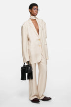 Single-Breasted Suit Jacket
