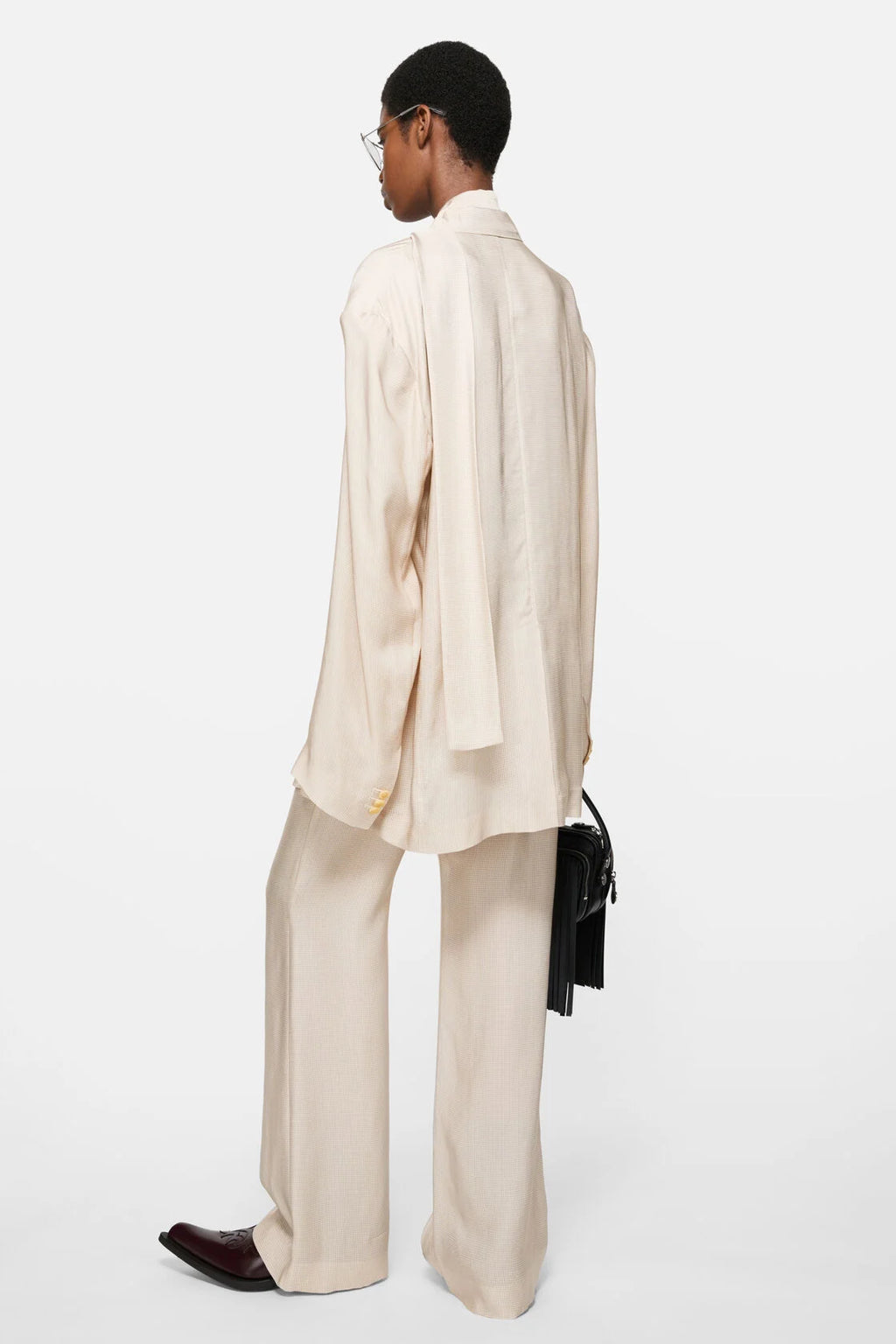 Single-Breasted Suit Jacket