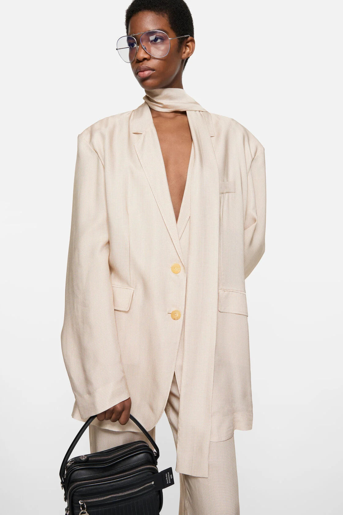 Single-Breasted Suit Jacket