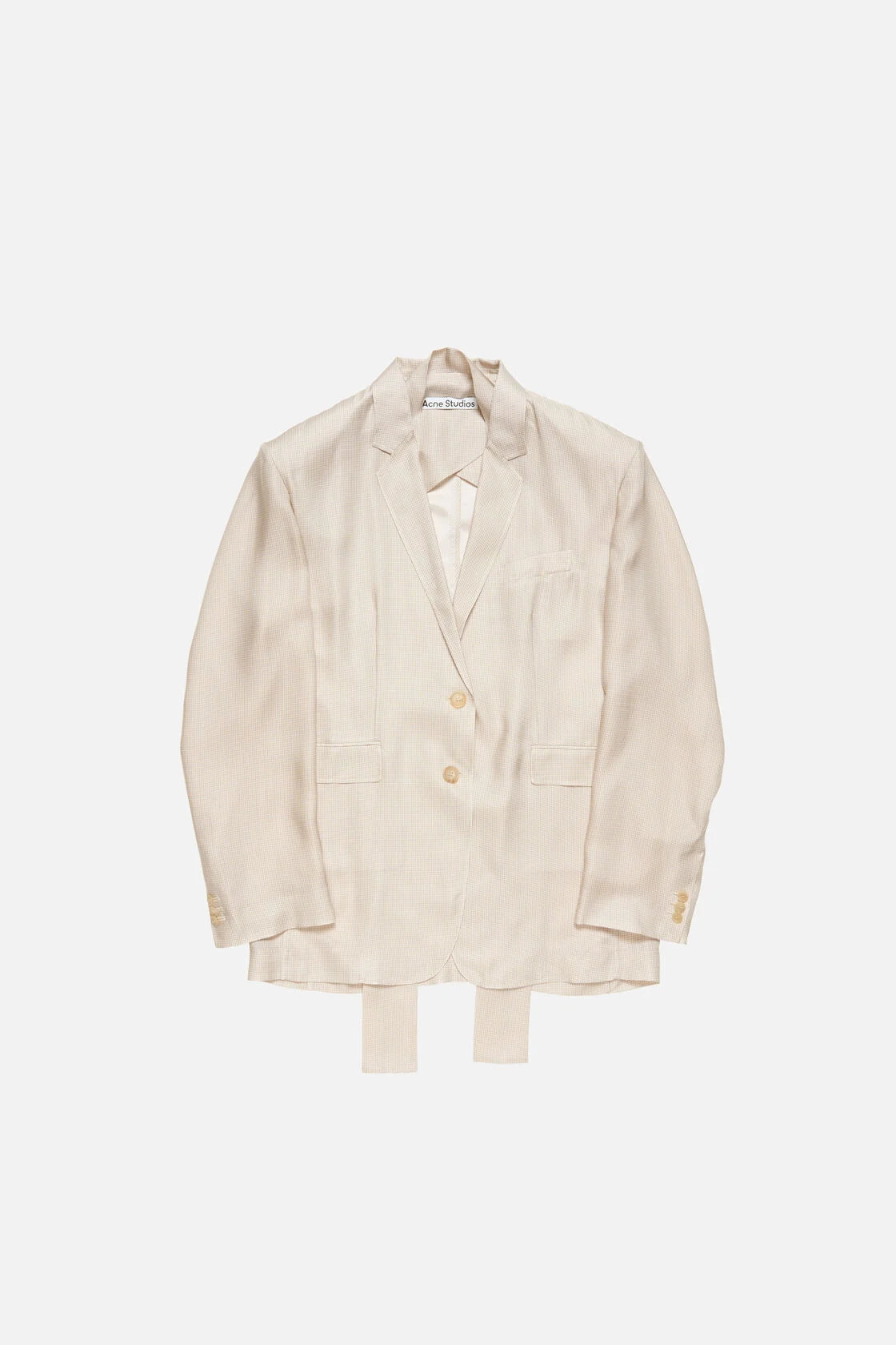 Single-Breasted Suit Jacket