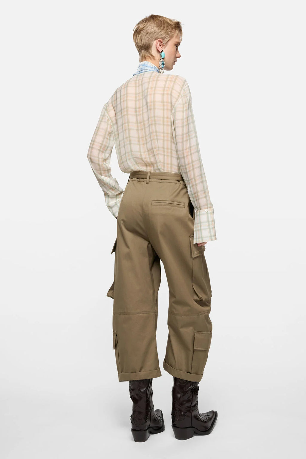 Twill Cargo Trousers