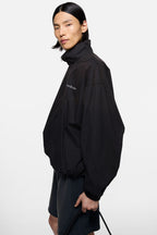 Washed logo jacket