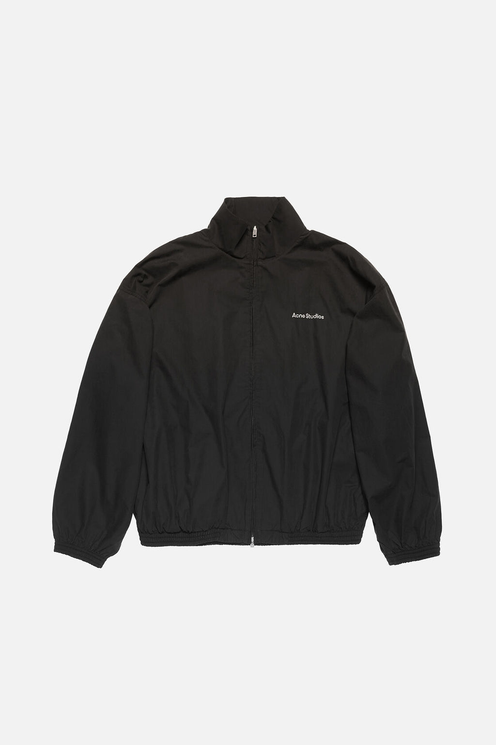 Washed logo jacket
