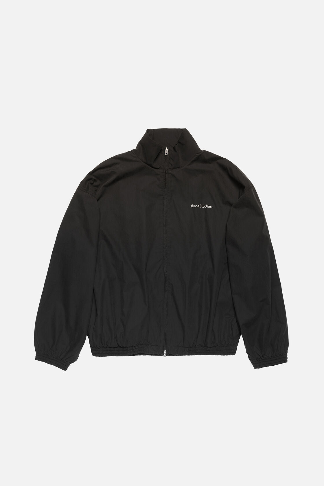 Washed logo jacket