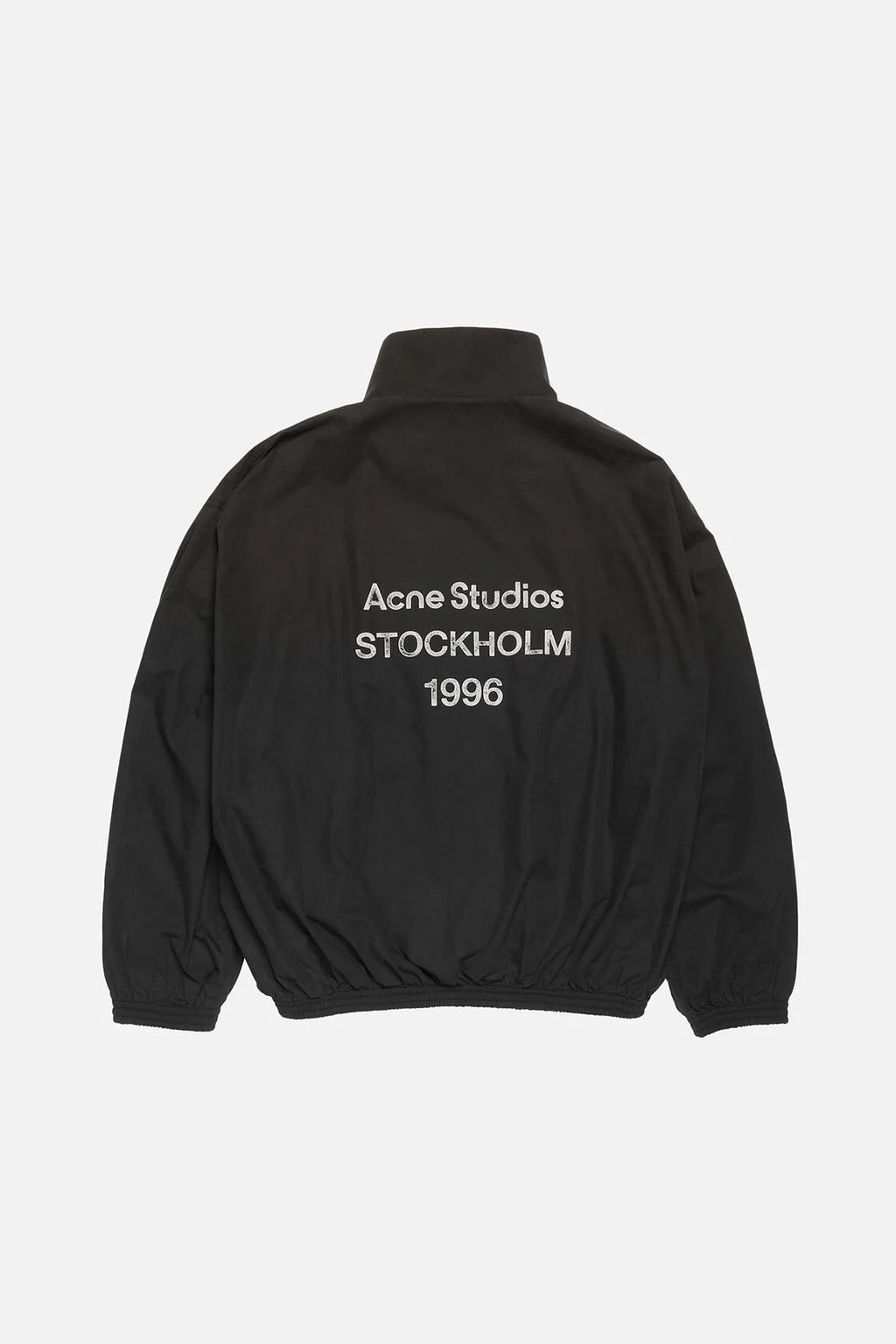 Washed logo jacket