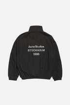 Washed logo jacket