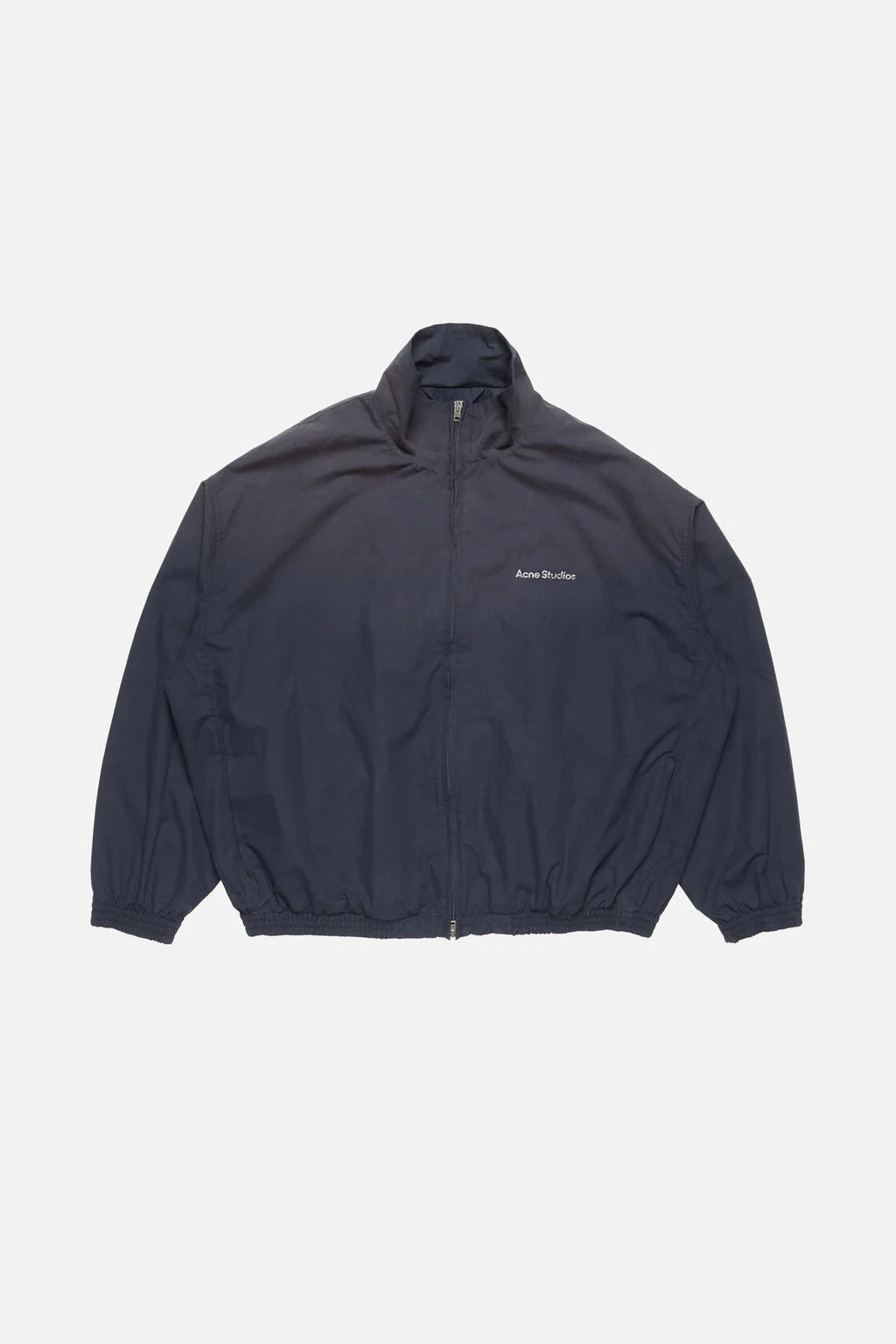 Washed logo jacket