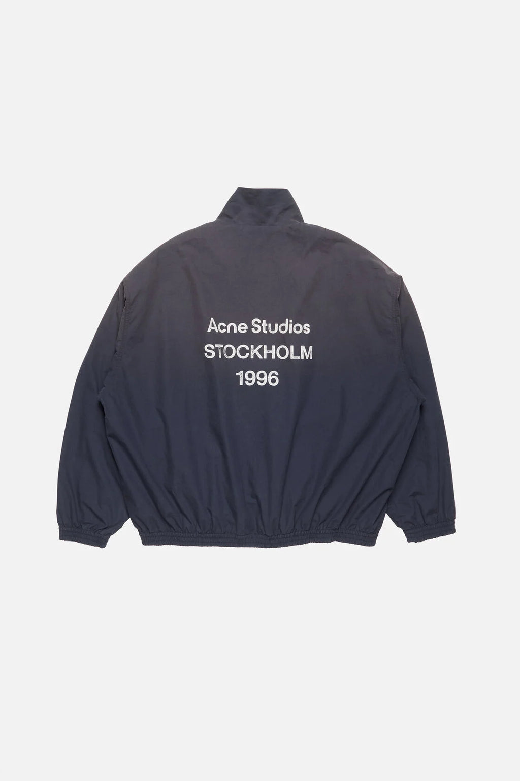 Washed logo jacket