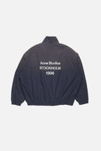 Washed logo jacket