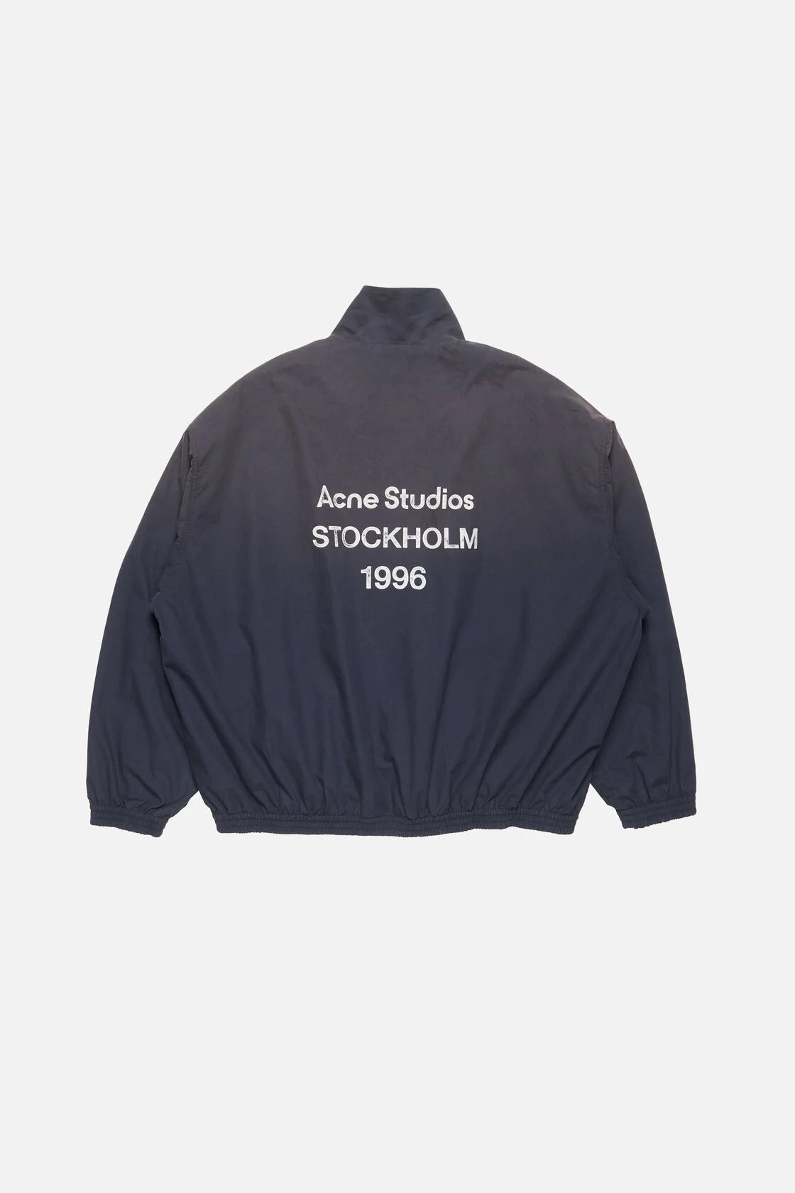 Washed logo jacket