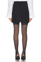 Mini Skirt With Buttons