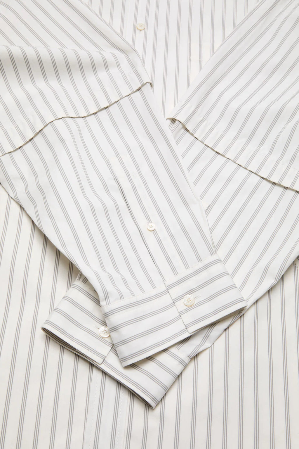 Double Sleeve Button-Up