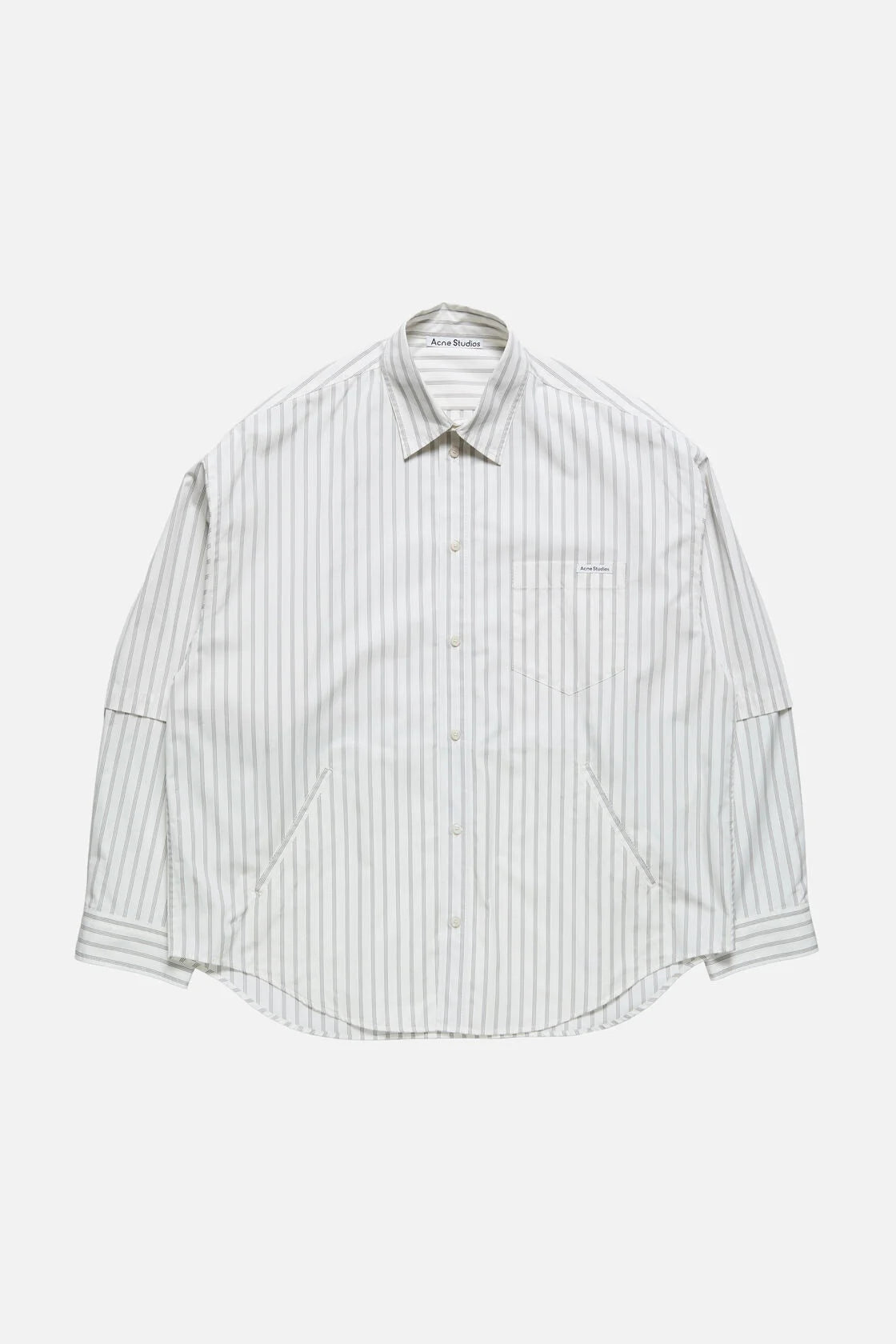 Double Sleeve Button-Up